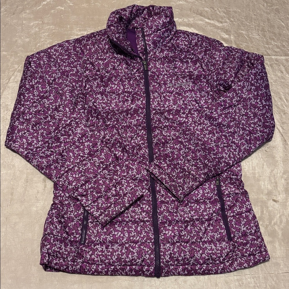 Columbia Frosted Ice Printed Jacket Size Medium